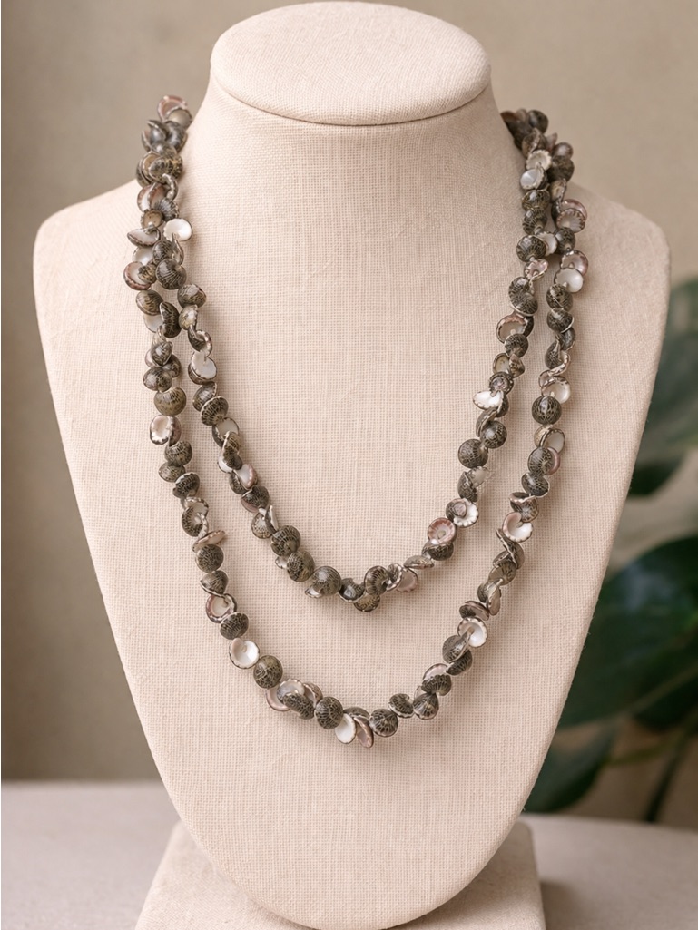 Long Mini Shell Necklace
